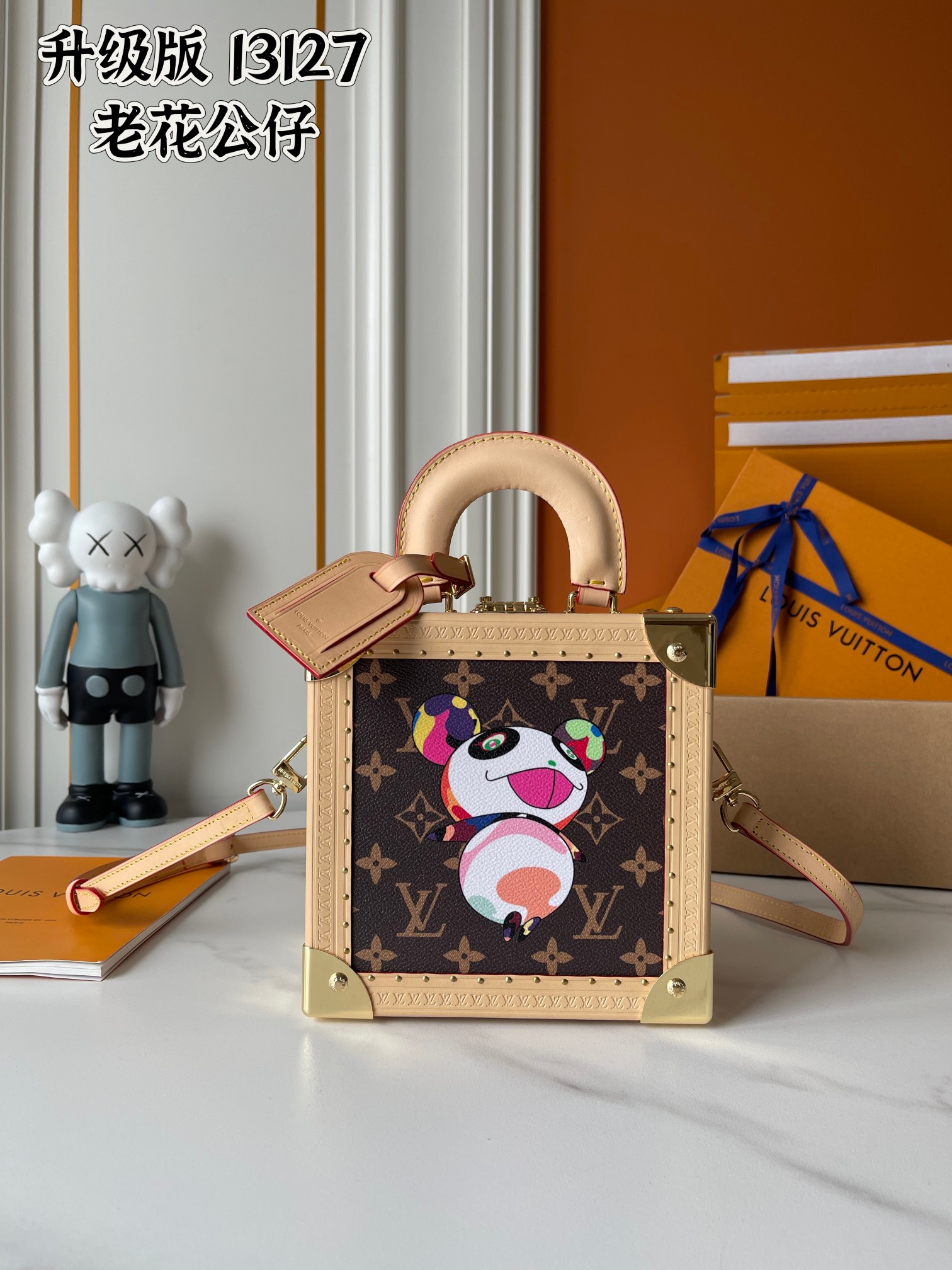 ルイヴィトン Mini Squareトランク M13127 LV Murakami スーパーコピーバッグN品国内発送後払い代引き可能人気サイト
